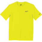 Milwaukee Workskin Large High Visibility Short Sleeve Men's Lightweight Performance Shirt Image 2