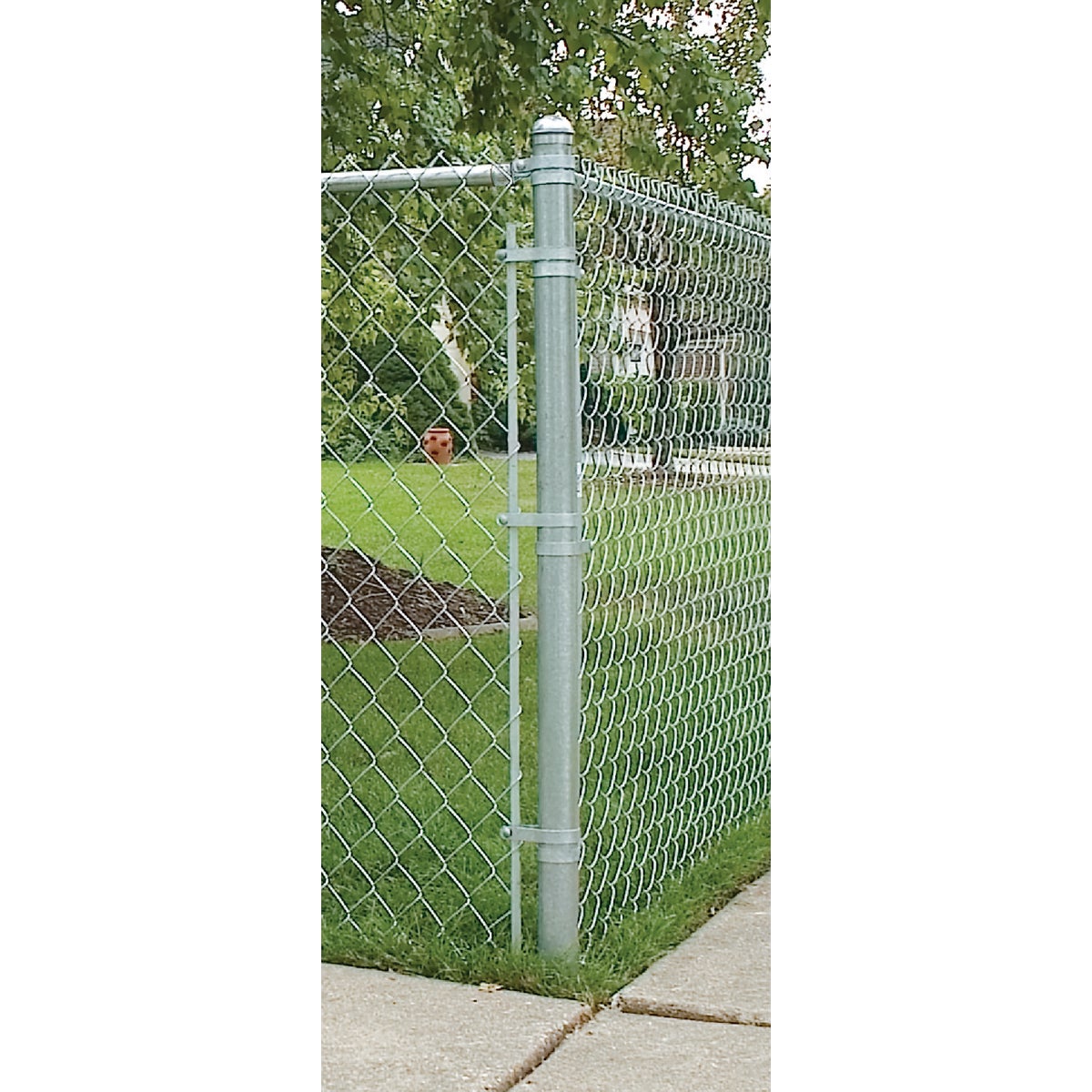 Midwest Air Tech Line Post 6 Ft. L. x 1-5/8 In. Dia. 16 Ga. Post Image 1