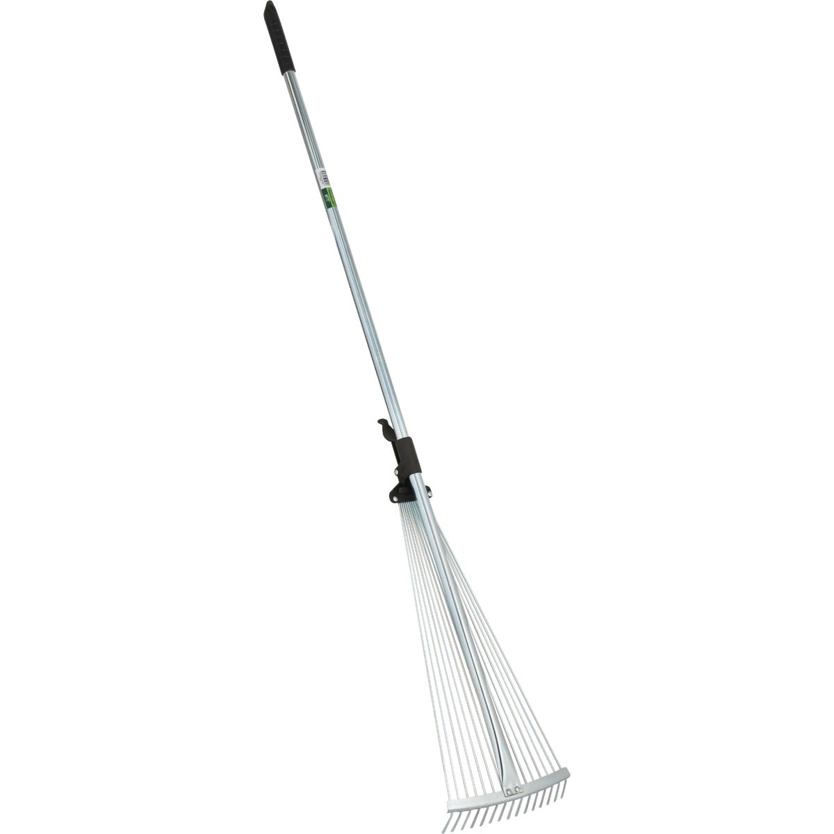 Best Garden 25 In. Adjustable Steel Leaf Rake with 48 In. Steel Handle (15-Tine) Image 4