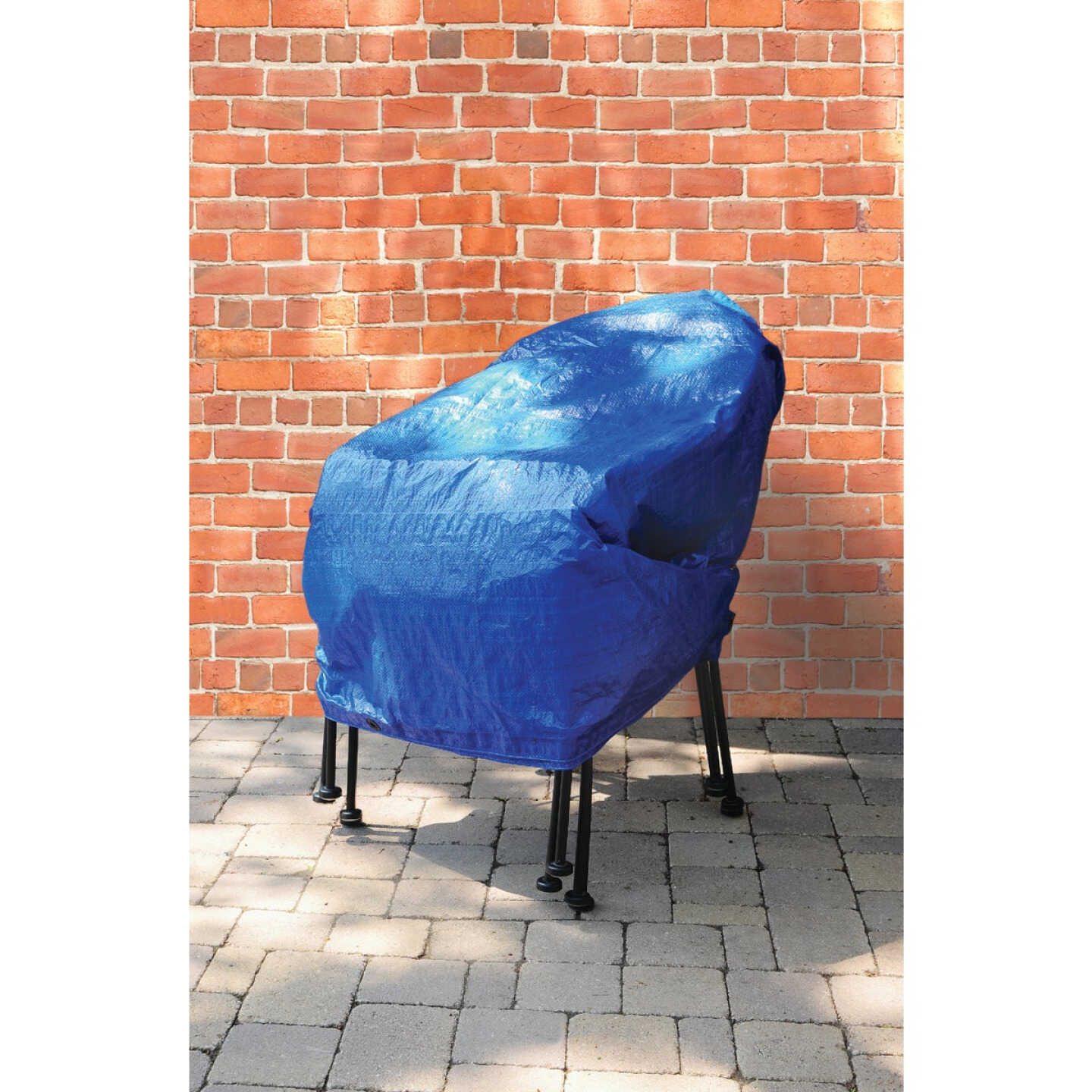 Do it Best Blue Woven 8 Ft. x 10 Ft. Medium Duty Poly Tarp Image 5