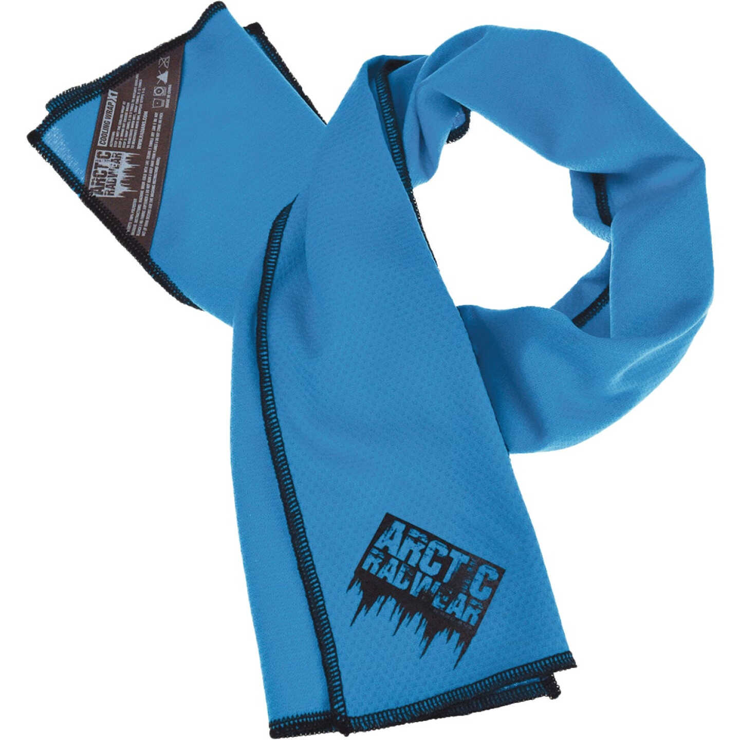 Radians Arctic Radwear XT 12 In. x 32-1/2 In. Blue Cooling Towel Image 1