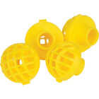 Perky-Pet Yellow Plastic Hummingbird Feeder Replacement Bee Guard (4-Pack) Image 1