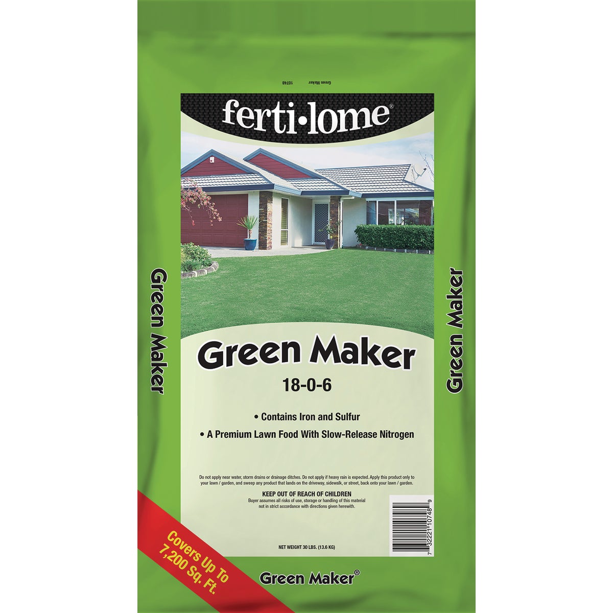 Ferti-lome Green Maker 21 Lb. 5000 Sq. Ft. 18-0-6 Lawn Fertilizer