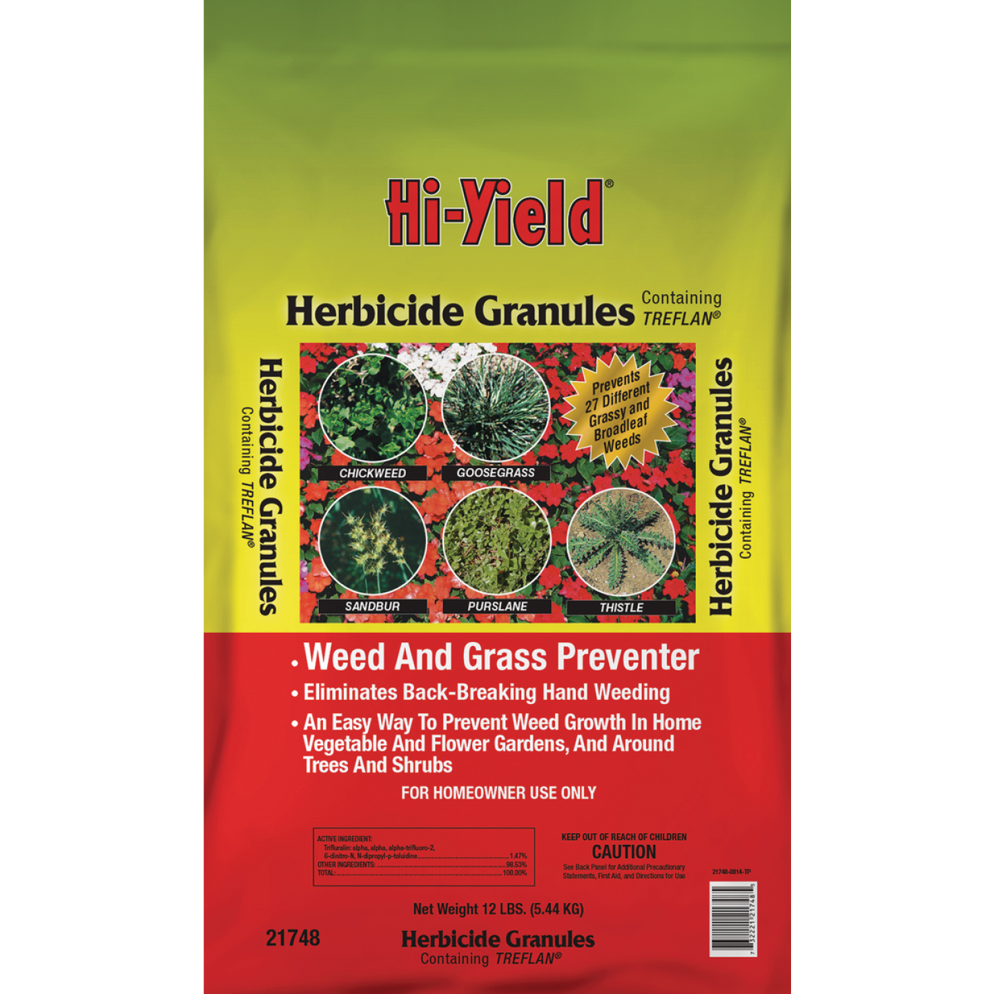 Hi-Yield 15 Lb. Ready To Use Granules Grass & Weed Preventer Image 1