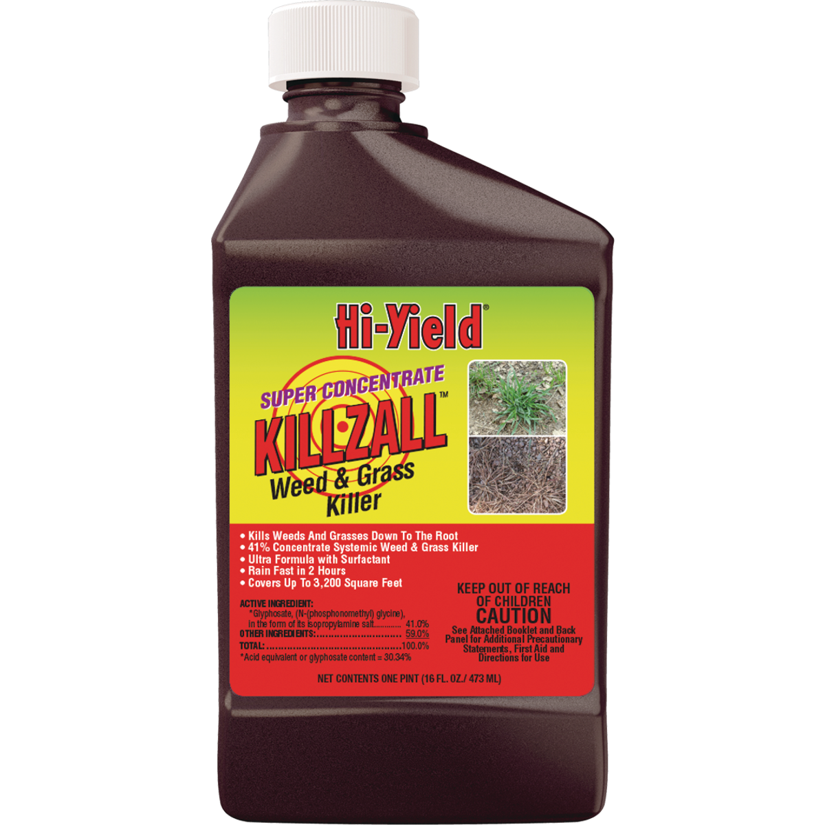 Hi-Yield Killzall 16 Oz. Concentrate Weed & Grass Killer