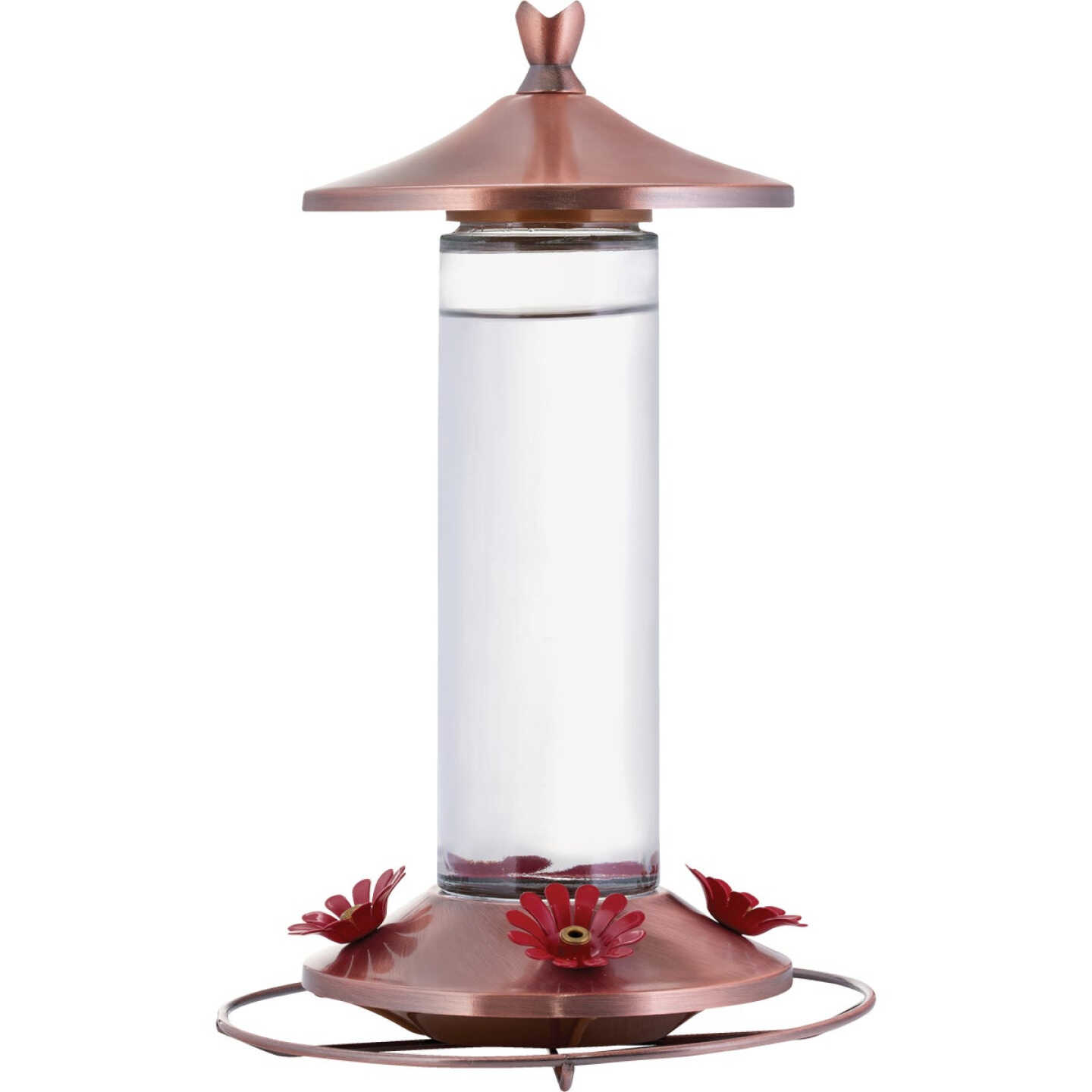 Perky-Pet Birdscapes 12 Oz. Glass Hummingbird Feeder Image 1
