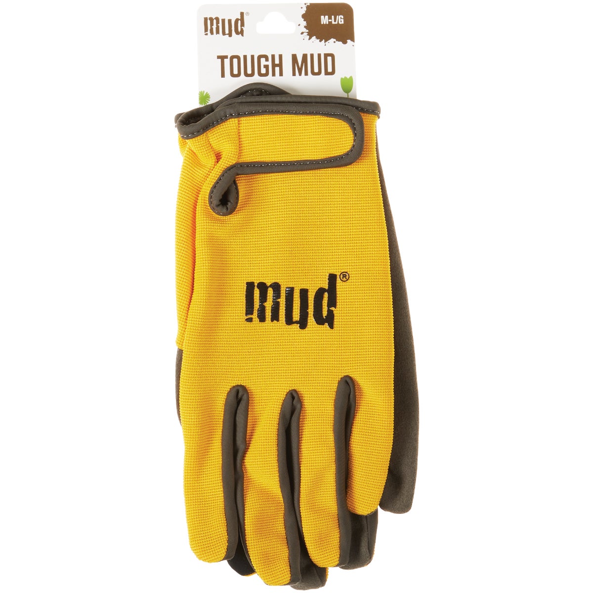 Mud Women's Medium/Large Synthetic Leather Saffron Garden Glove Image 2