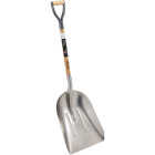 Do it Best 27 In. Wood D-Grip Handle #12 Aluminum Scoop Shovel Image 1