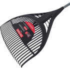 Truper Tru Tough 26 In. Poly Leaf Rake with 56 In. Steel Handle (26-Tine) Image 4