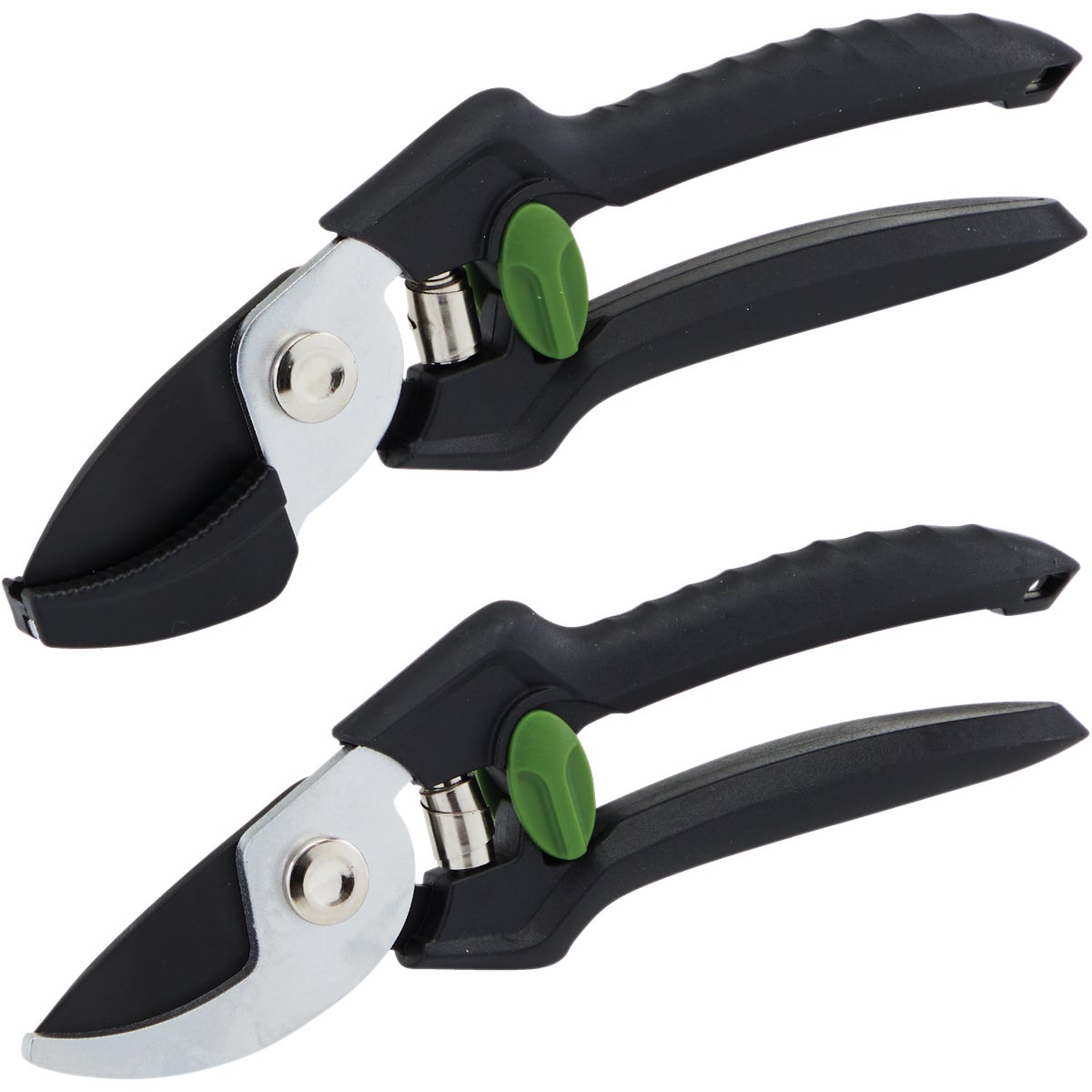 Best Garden 8 In. Bypass Pruner & 7-1/2 In. Anvil Pruner Set Image 1