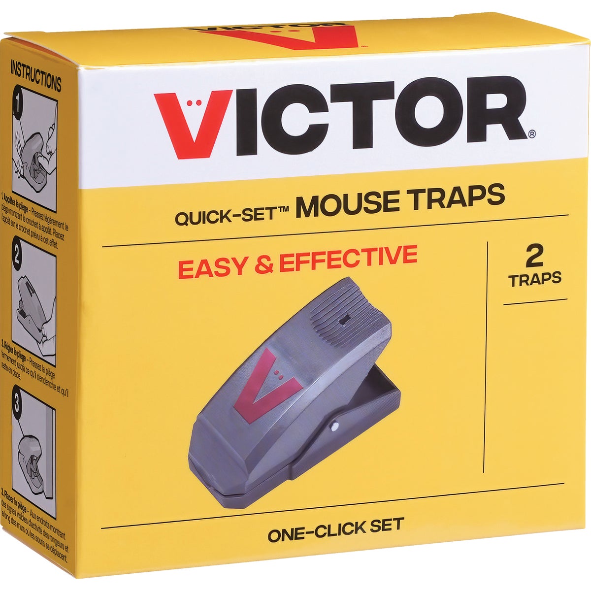 Victor Quick-Set Mechanical Mouse Trap (2-Pack) Image 3