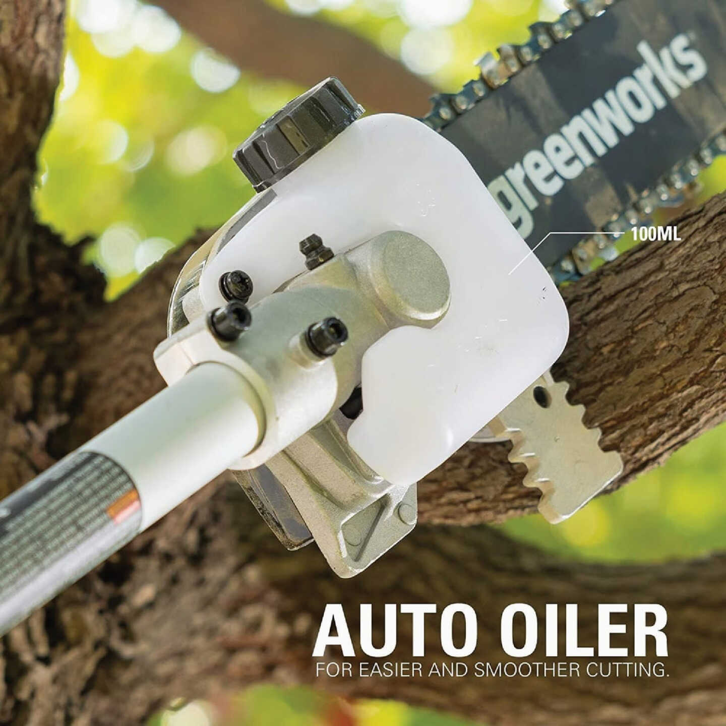 Greenworks Polesaw Head Attachment Image 3