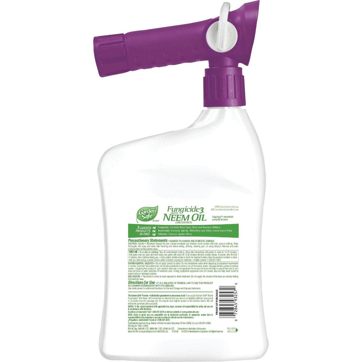 Garden Safe Fungicide 3 28 Oz. Ready To Spray Hose End Fungicide Image 5