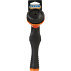 Dramm One Touch Heavy-Duty Metal Shower & Stream Multi-Pattern Nozzle, Orange Image 2