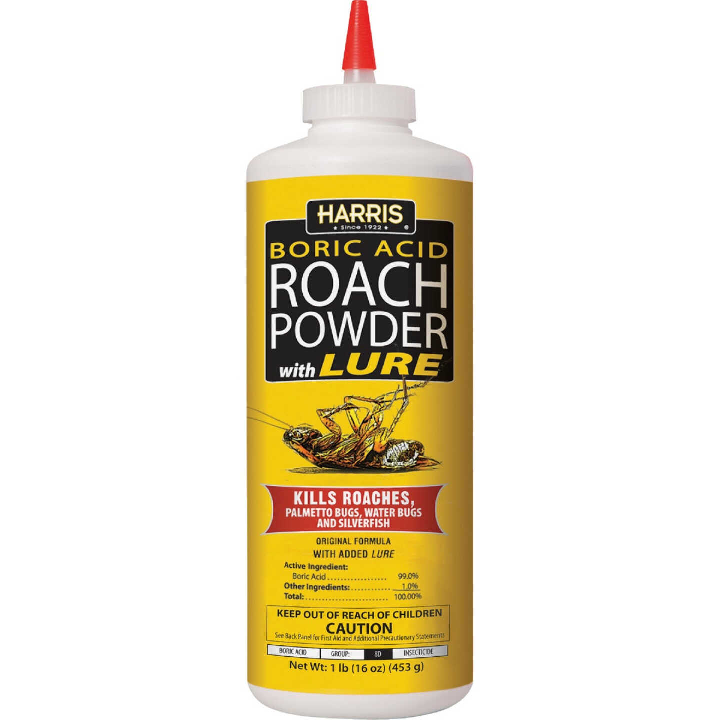 Harris 16 Oz. Ready To Use Powder Boric Acid Roach Killer Image 1