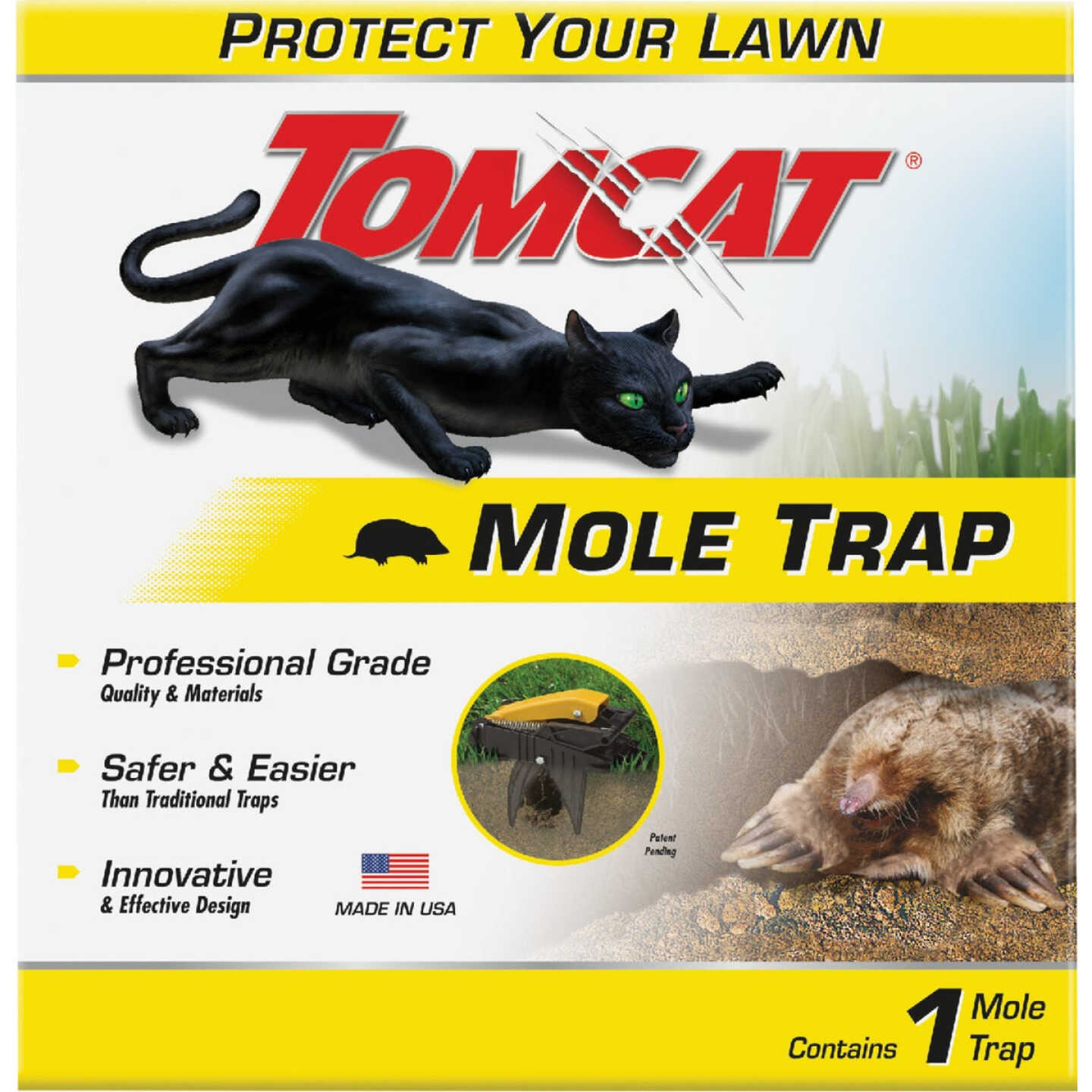 TOMCAT Protect Your Lawn Spring-Loaded Mole Trap Image 7