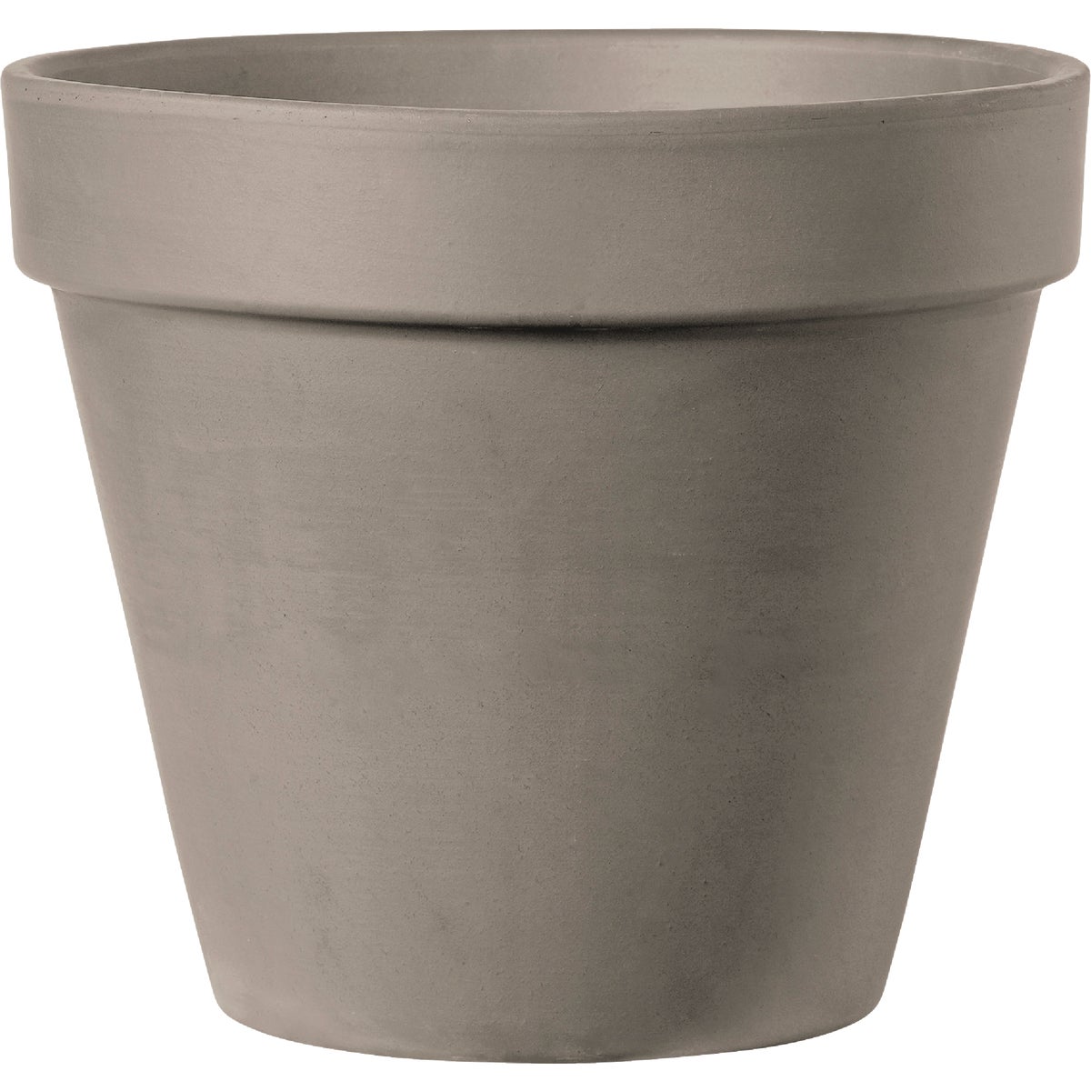 Deroma 5.9 In. Grafite Clay Standard Planter Image 1