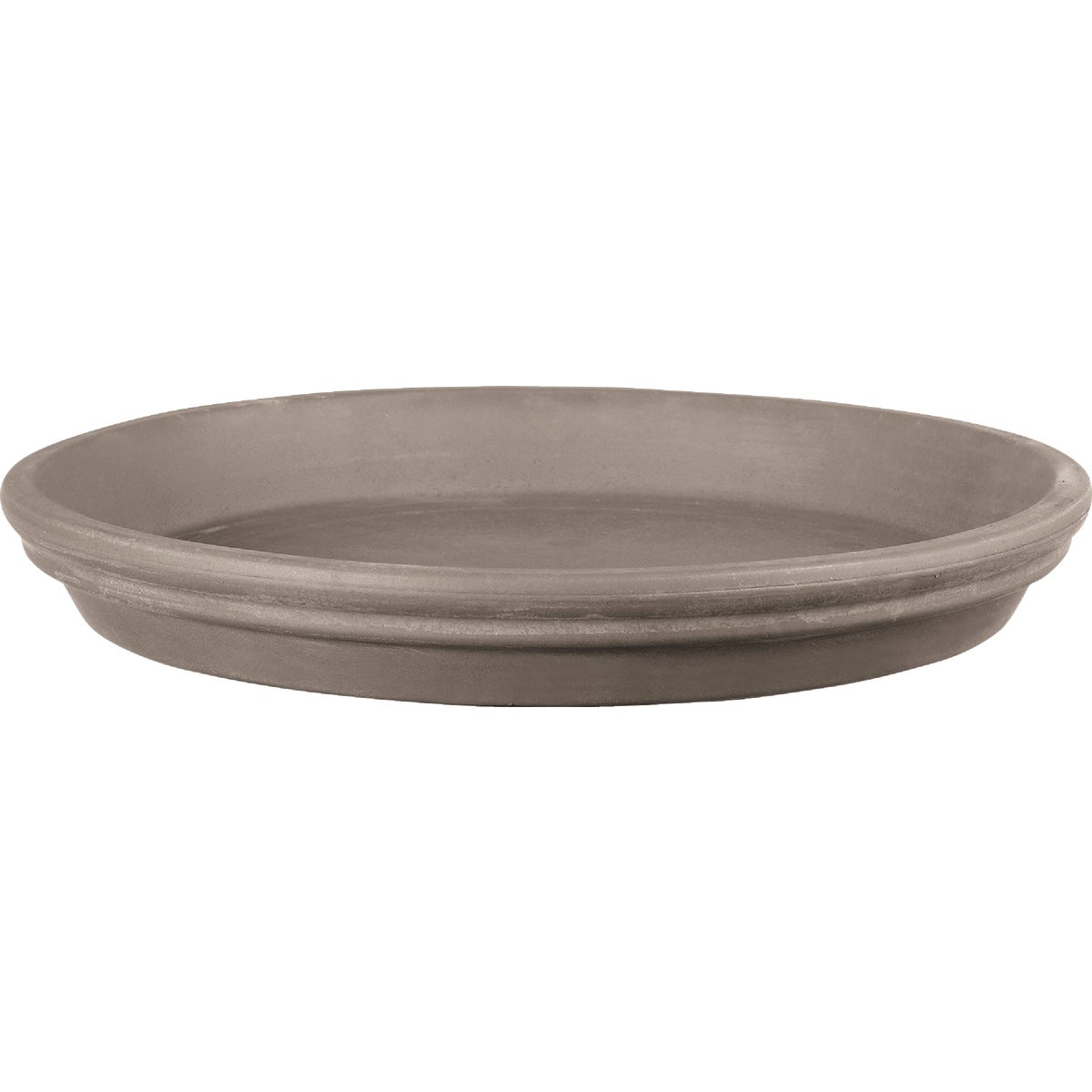 Deroma 5.9 In. Grafite Clay Standard Saucer Image 1