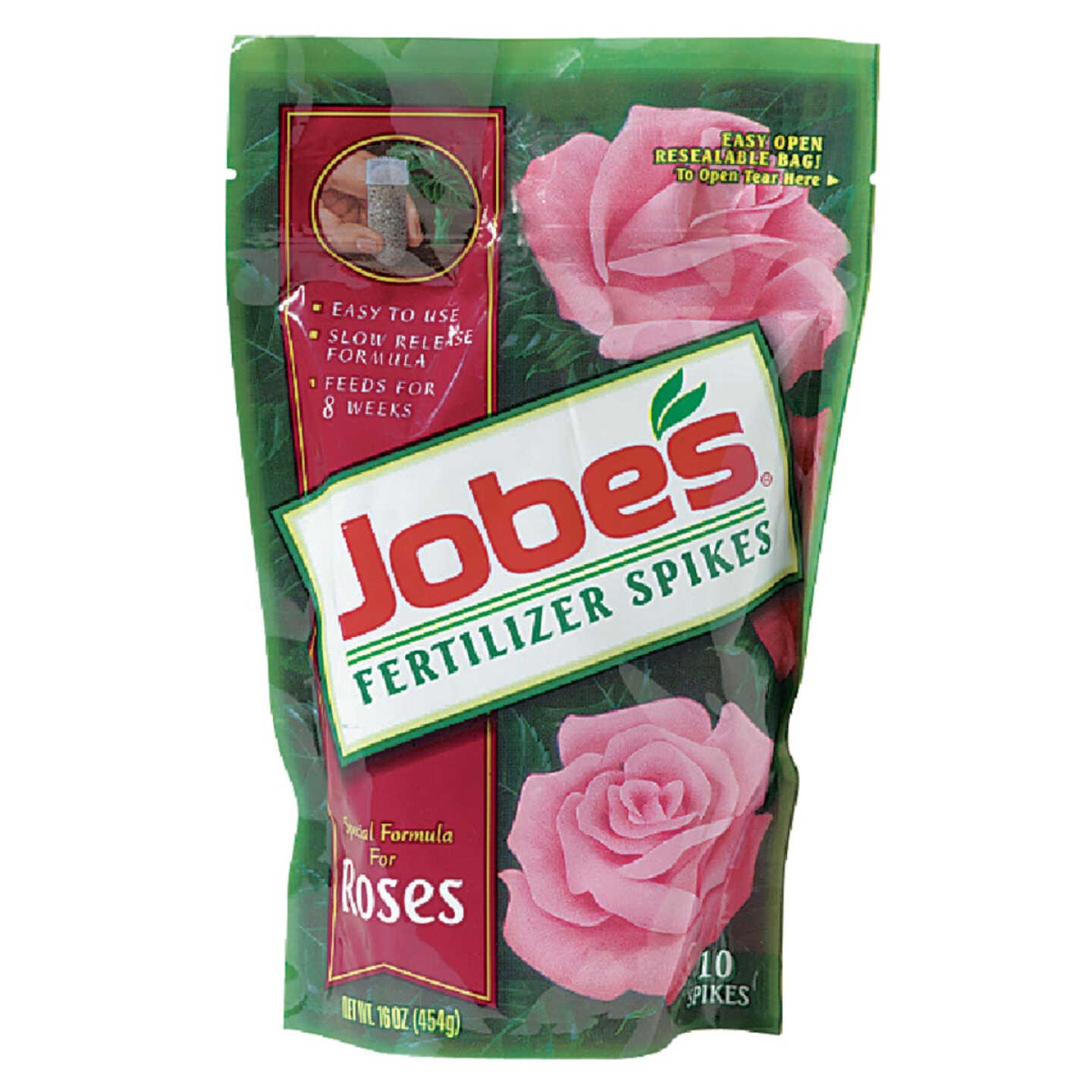 Jobe's 9-12-9 Rose Fertilizer Spikes (10-Pack) Image 1