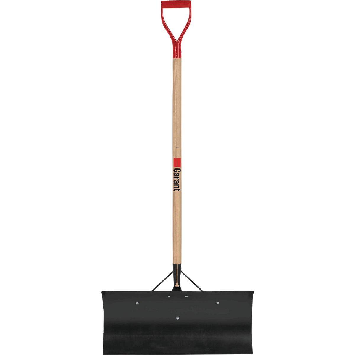 Garant Yukon 24 In. Steel Snow Pusher with 48 In. D-Grip Wood Handle