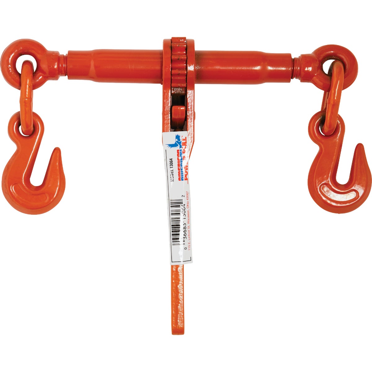 American Power Pull 1/4 In. 2600 Lb. Load Capacity Ratchet Load Binder Image 2