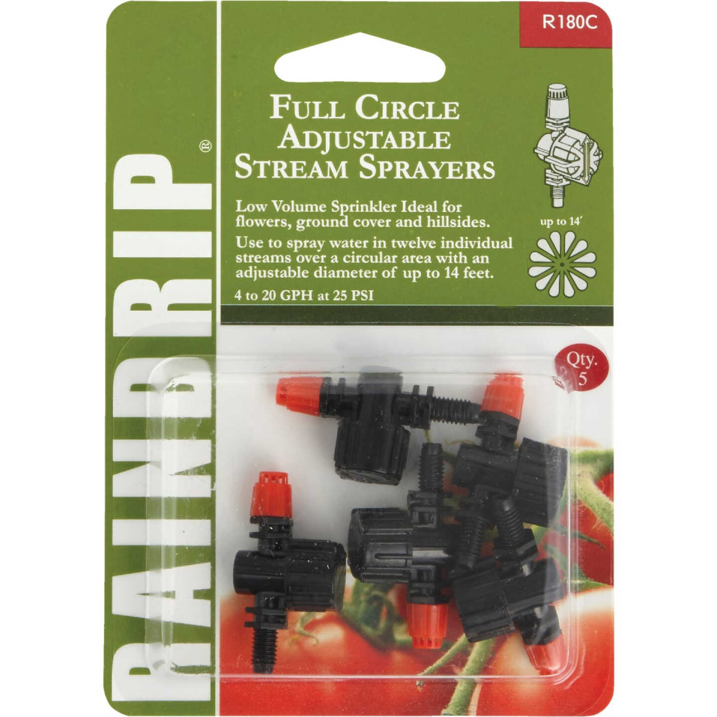 Raindrip Full Circle Adjustable Sprayer (5-Pack) Image 1