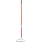 True American 54 In. Fiberglass Handle 14-Tine Bow Garden Rake Image 2