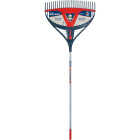 True American 60 In. Steel Handle 26-Tine Leaf Rake Image 1