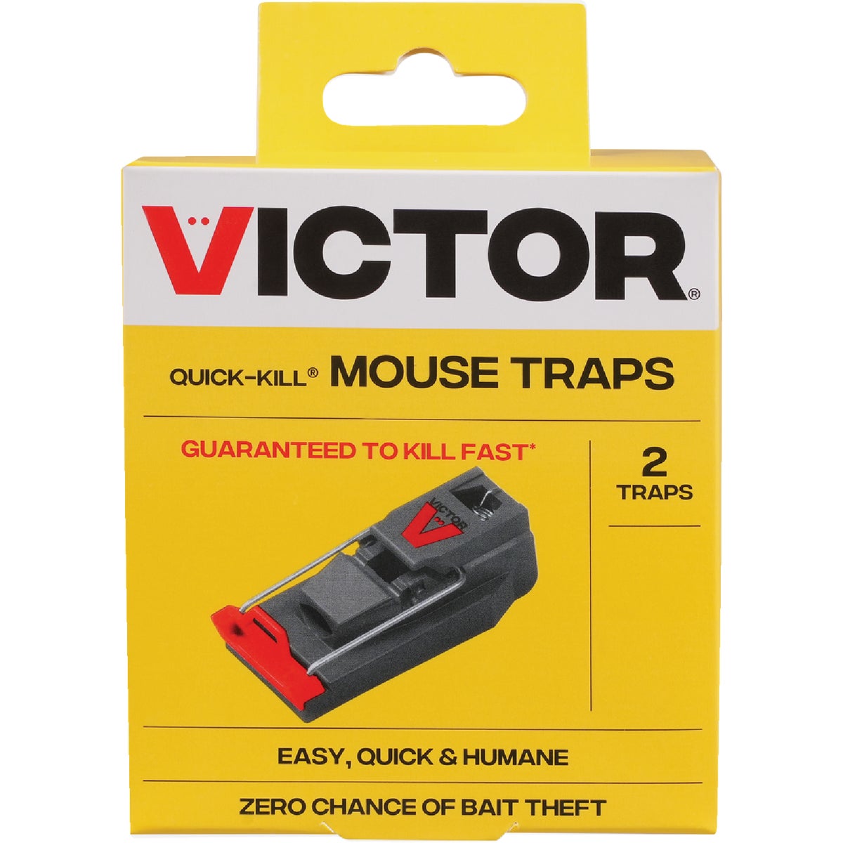 Victor Quick-Kill Mechanical Mouse Trap (2-Pack) Image 2