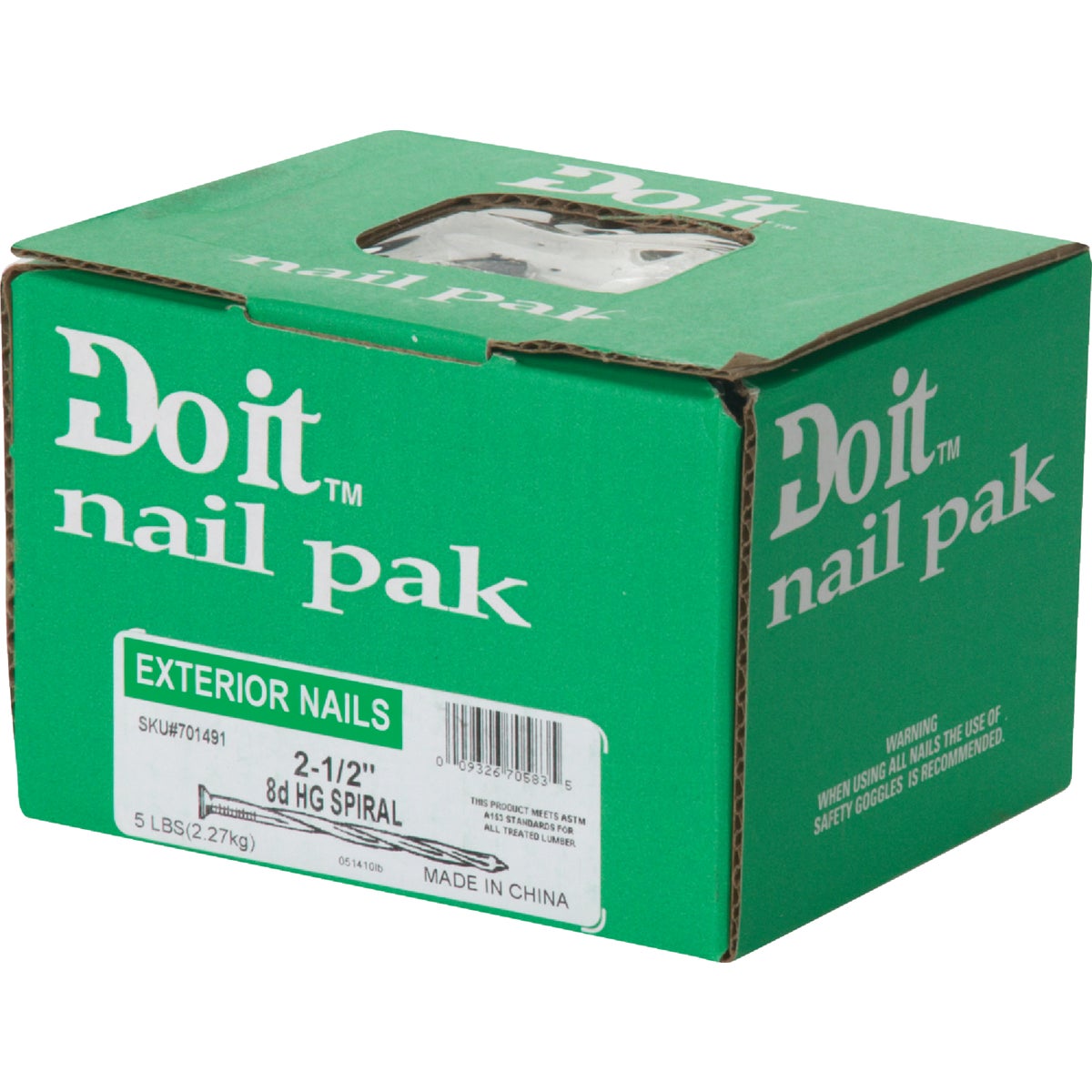 Do it 8d x 2-1/2 In. 11 ga Hot Galvanized Deck Nails (530 Ct., 5 Lb.) Image 2