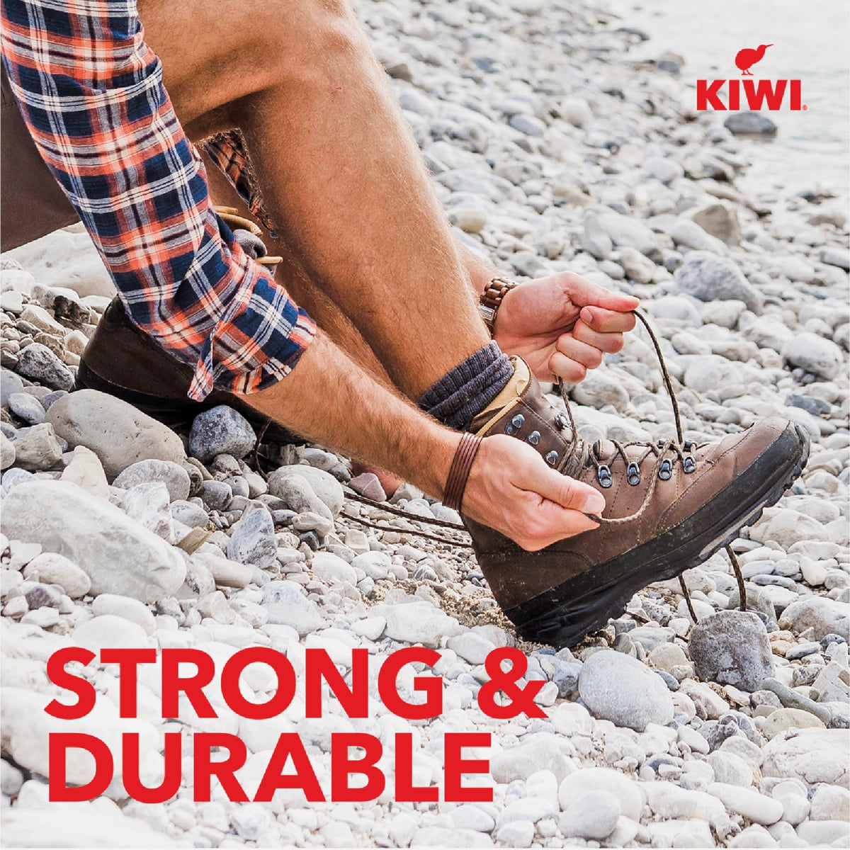 Kiwi Outdoor Round 54 In. Boot Laces Image 2