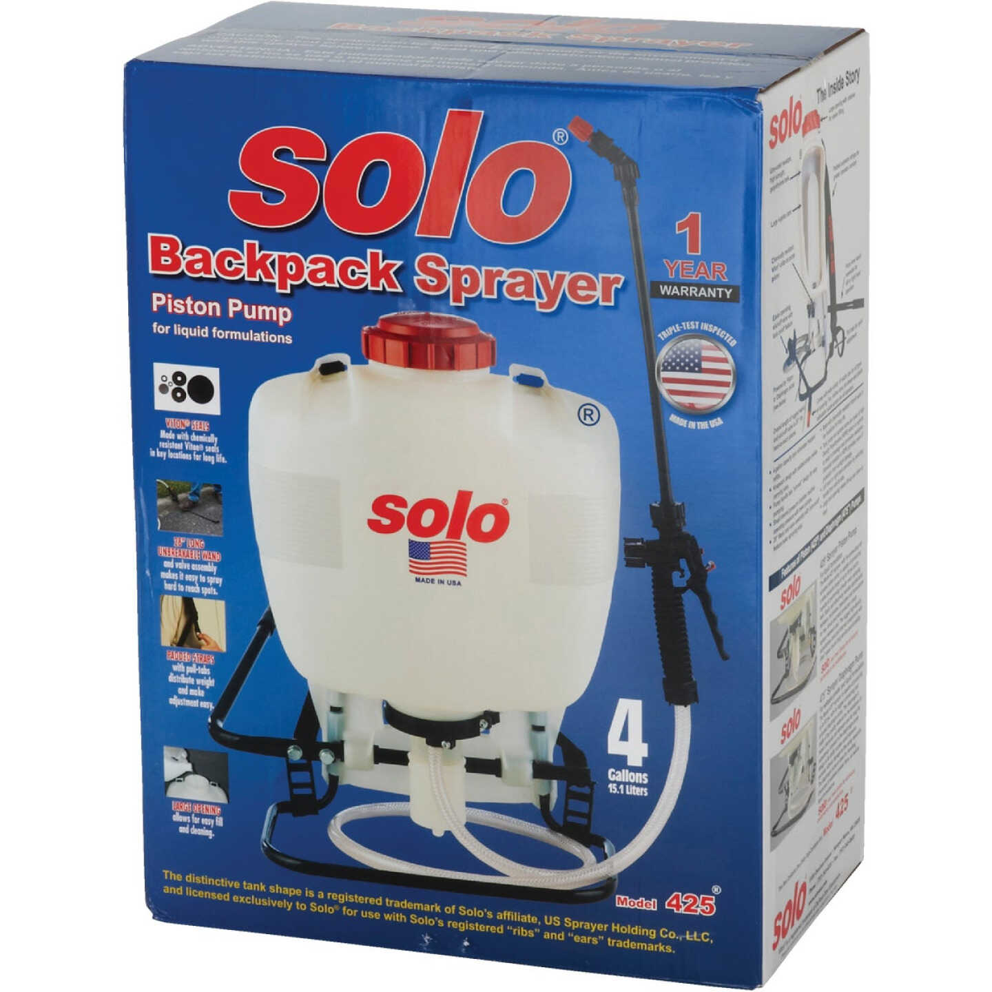 Solo 425 4 Gal. Backpack Sprayer Image 3