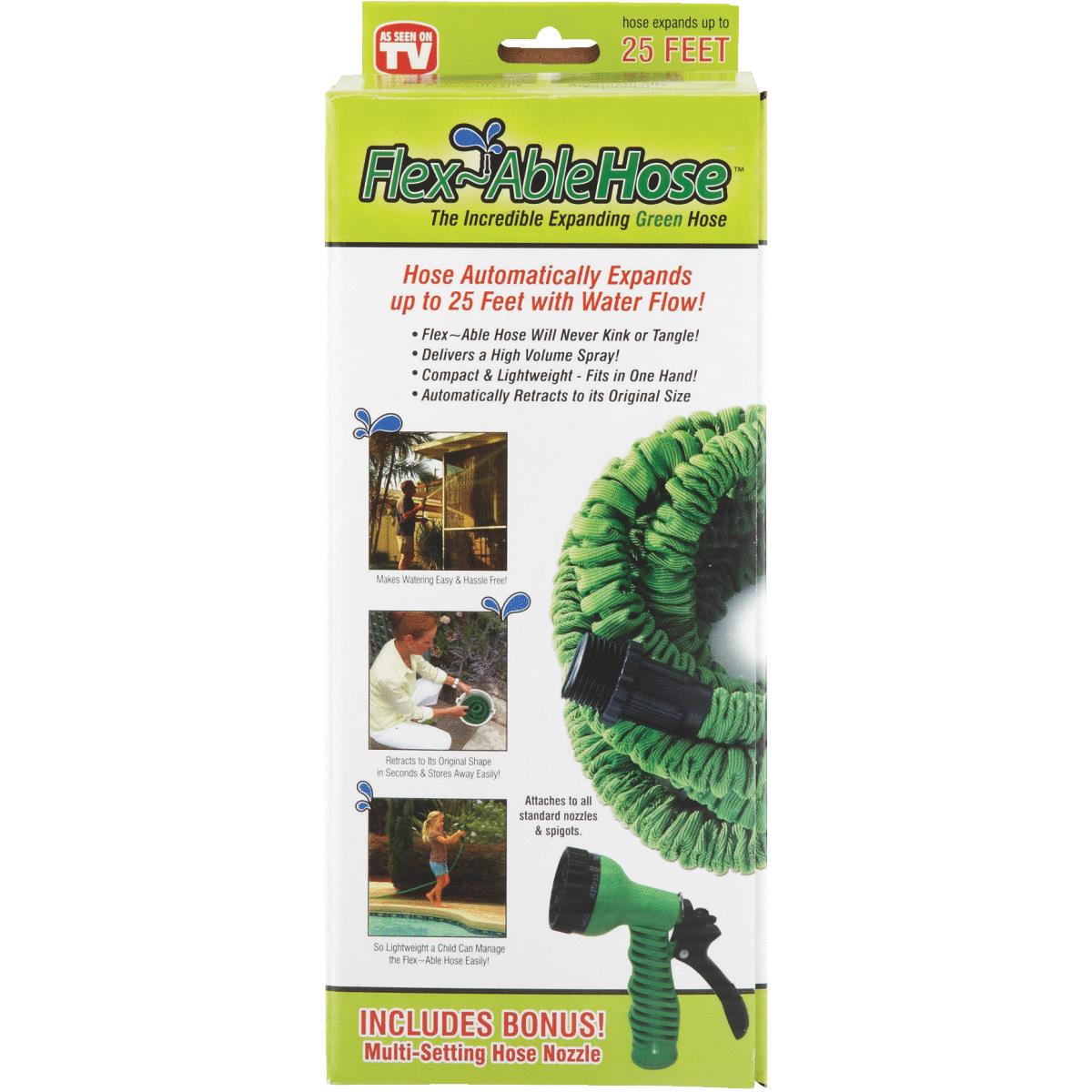 25' FLEX-ABLE HOSE W/NOZ Image 1