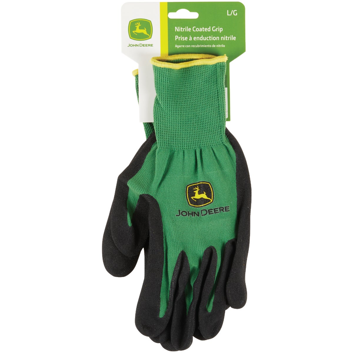 John Deere Men's Large Nitrile Coated Glove Image 2