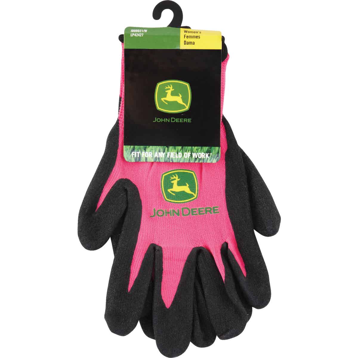 John Deere Women's 1 Size Fits All Nitrile Coated Glove Image 2