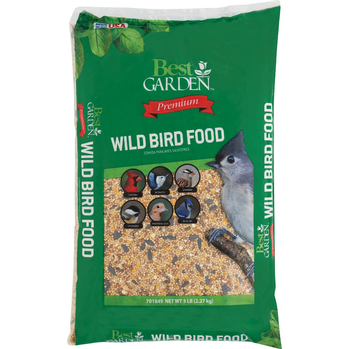 Best Garden 5 Lb. Wild Bird Seed Image 1