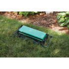Best Garden Green Foam Pad with Black Steel Frame Garden Kneeler Bench Image 8