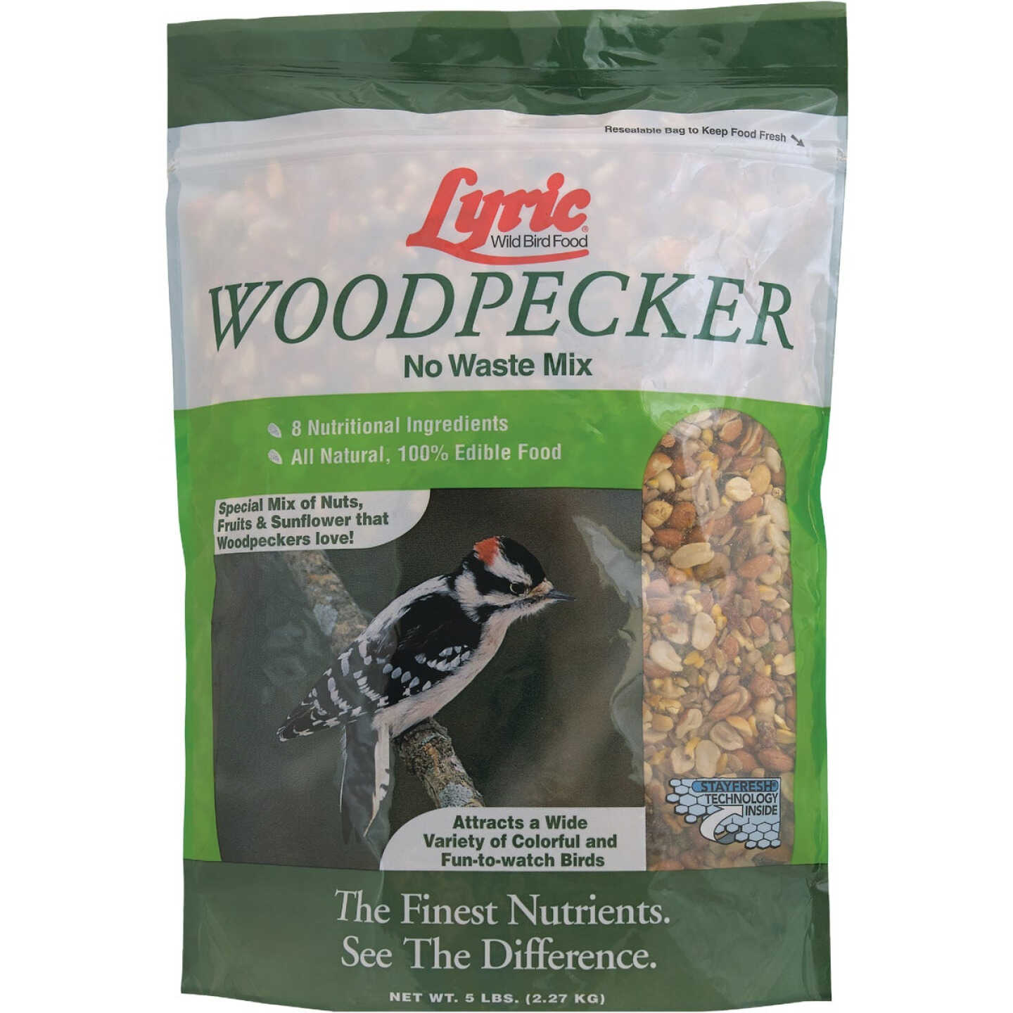 Lyric 5 Lb. Woodpecker No Waste Wild Bird Mix Image 1