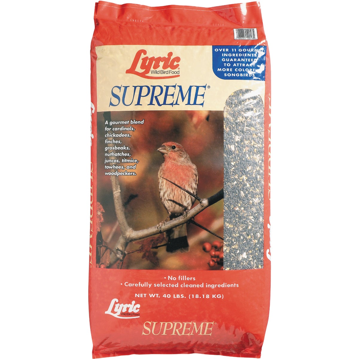 Lyric Supreme 40 Lb. Multiple Species Wild Bird Seed Image 1