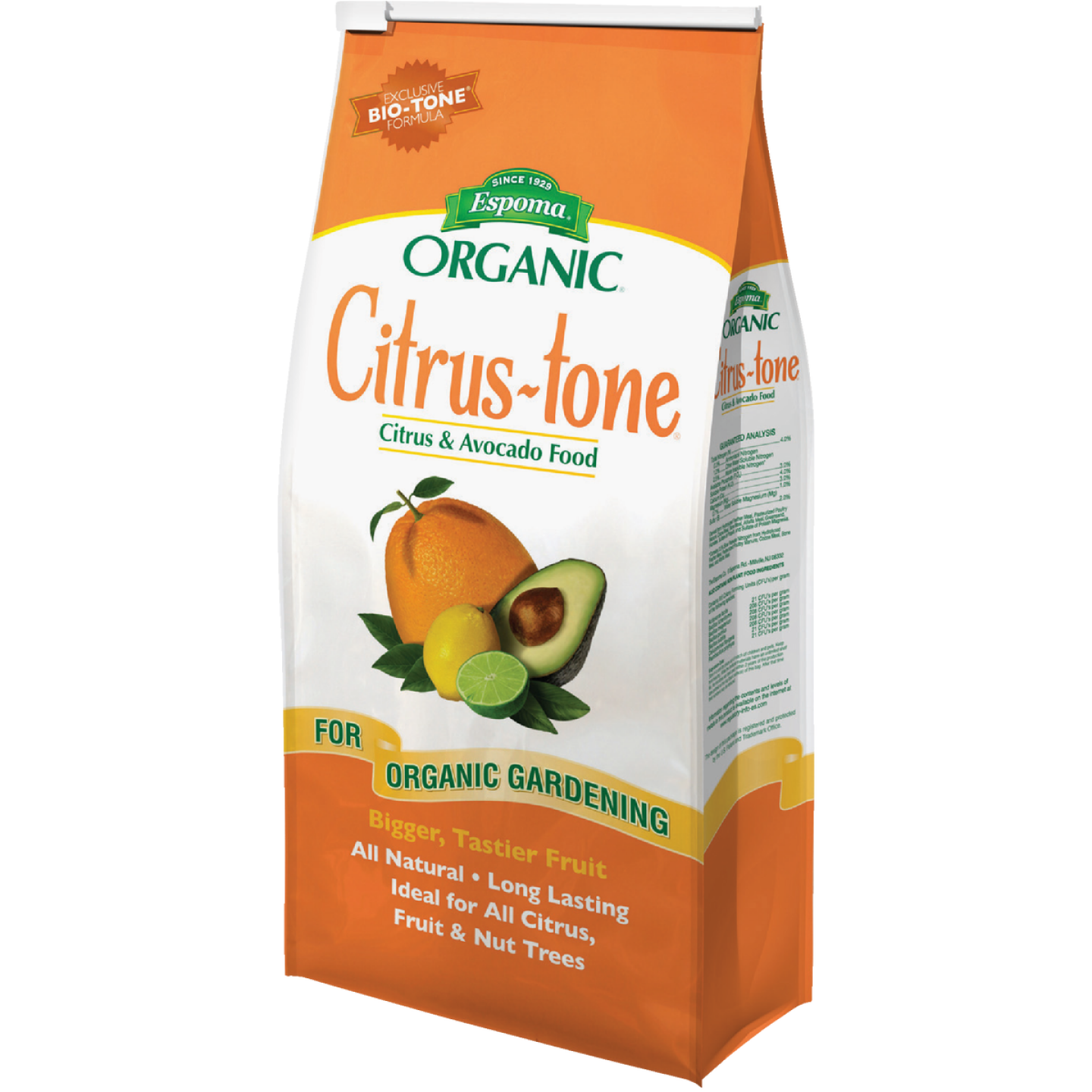 Espoma Organic 18 Lb. 5-2-6 Citrus-tone Dry Plant Food Image 1