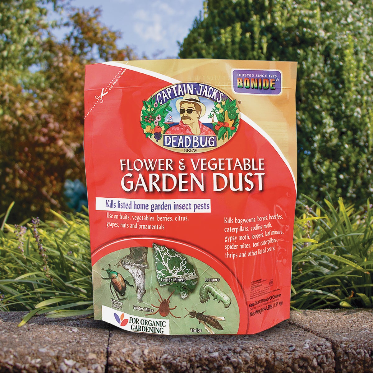 Bonide Captain Jack's Deadbug Brew 4 Lb. Ready To Use Flower & Vegetable Garden Dust Image 2