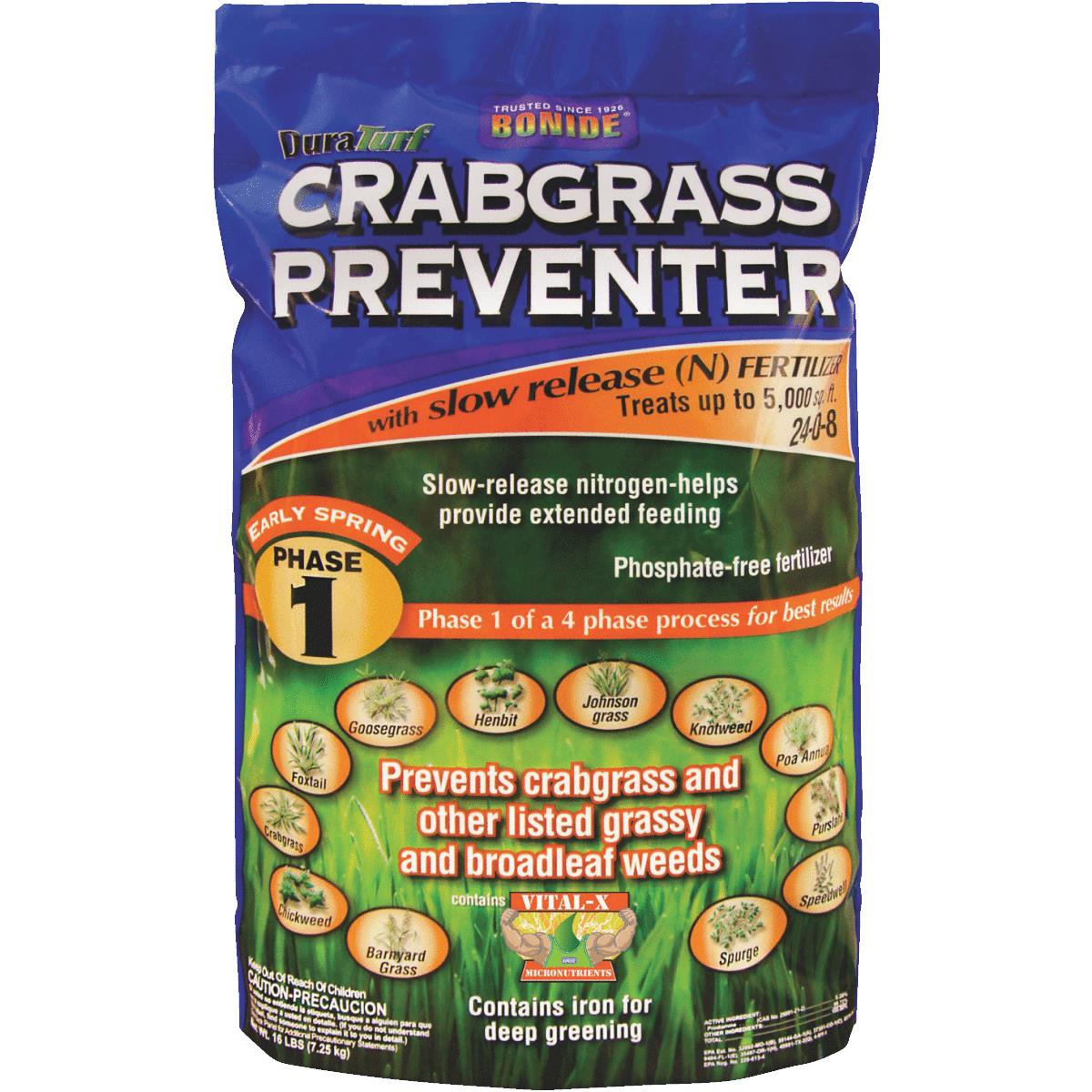 5M CRABGRS PREV W/FERT