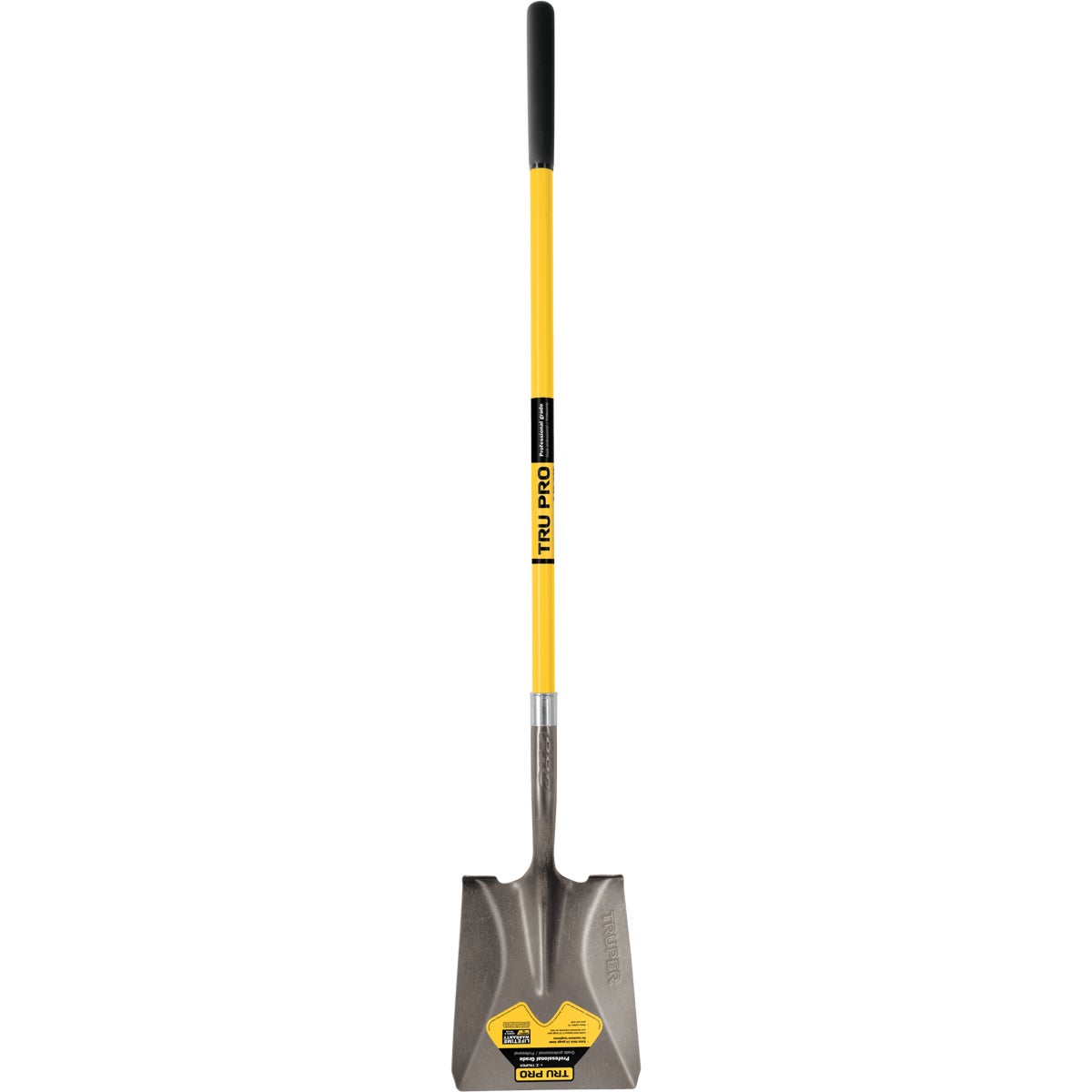 Truper Tru Pro 48 In. Fiberglass Handle Cushion Grip Square Point Shovel Image 2
