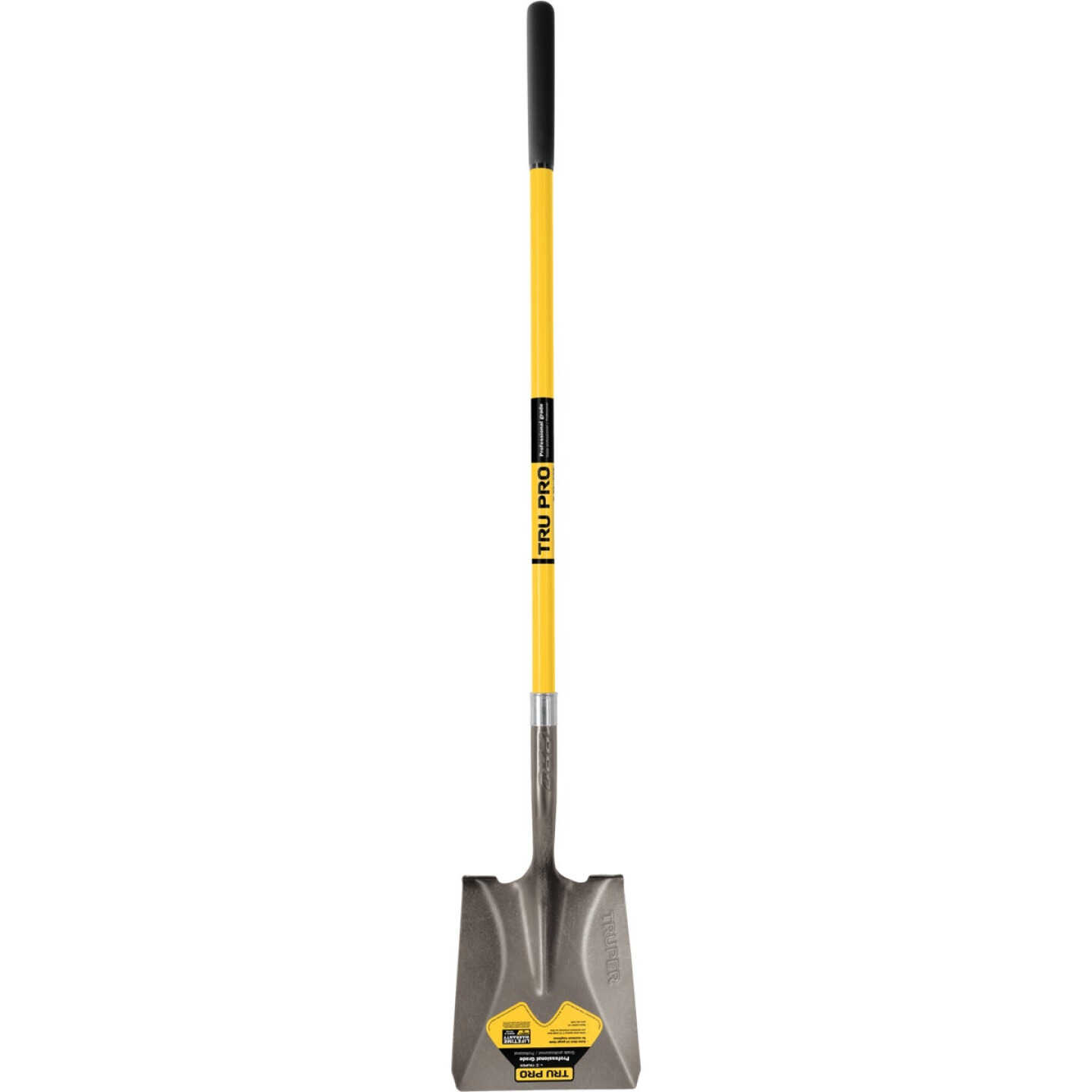 Truper Tru Pro 48 In. Fiberglass Handle Cushion Grip Square Point Shovel Image 2