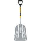 Truper Tru Pro 27 In. Fiberglass D-Grip Handle Aluminum Scoop Shovel Image 1