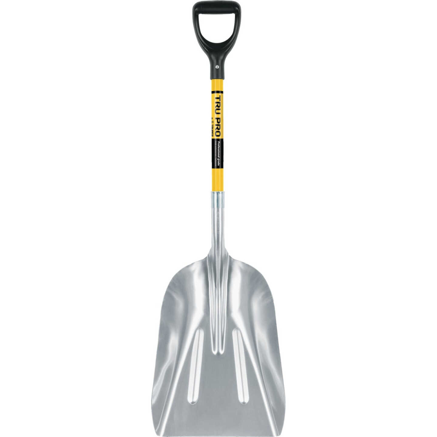 Truper Tru Pro 27 In. Fiberglass D-Grip Handle Aluminum Scoop Shovel Image 1