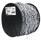 Campbell #2/0 40 Ft. Zinc-Plated Low-Carbon Steel Coil Chain Image 1