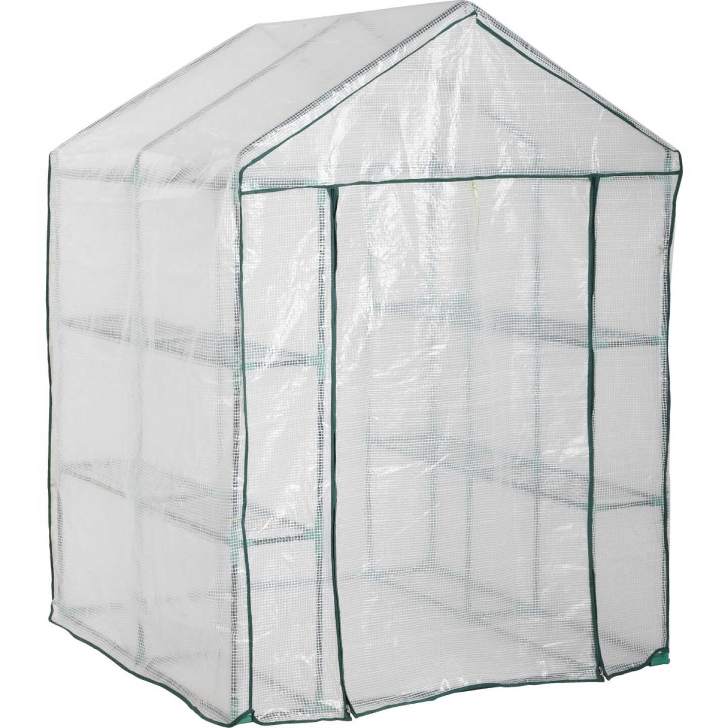 Best Garden 4 Ft. 8 In. W. x 6 Ft. 5 In. H. x 4 Ft. 8 In. D. Replacement Cover For Walk-In Greenhouse Image 2