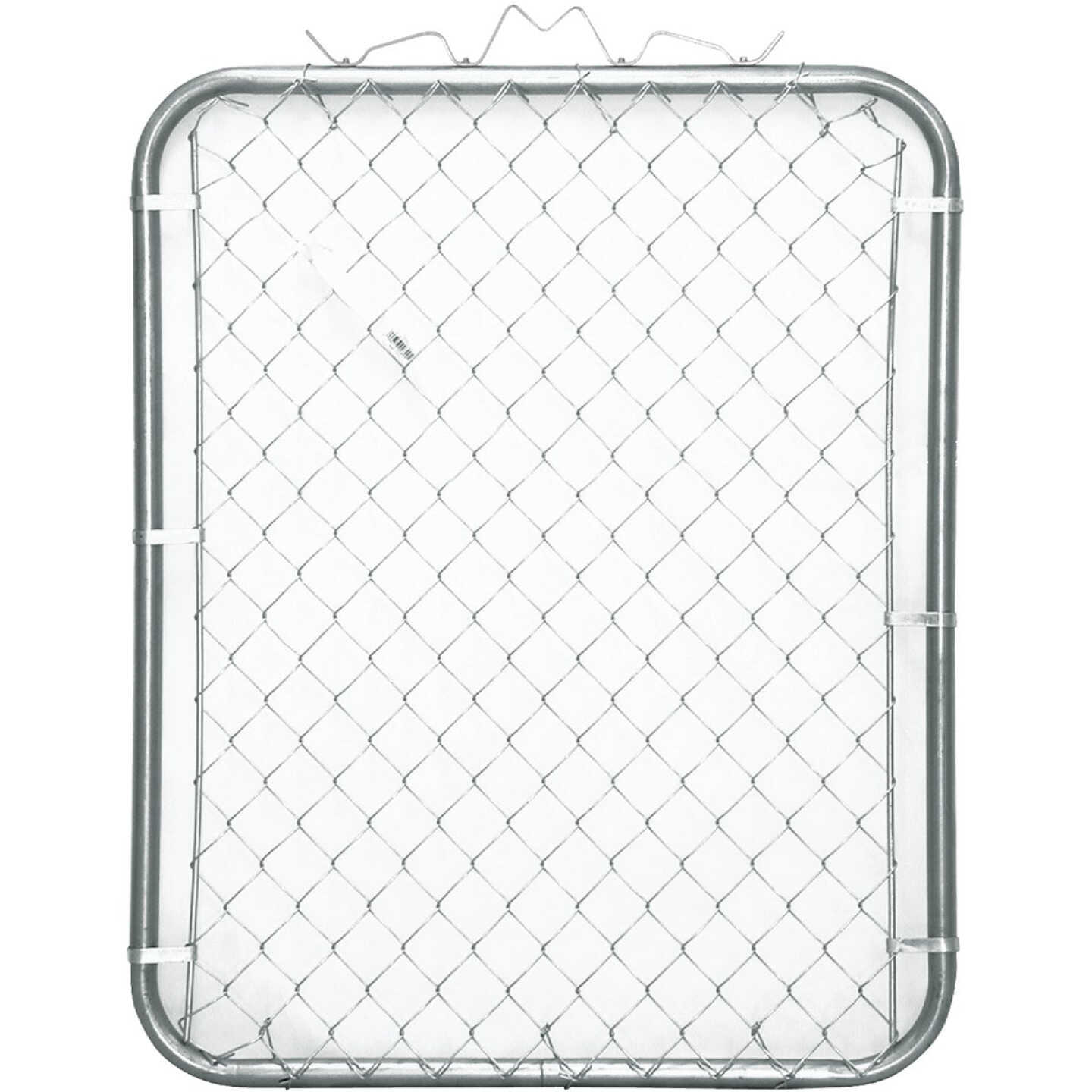 Midwest Air Tech Single Walk 35 In. W. x 46 In. H. Chain Link Gate Image 1