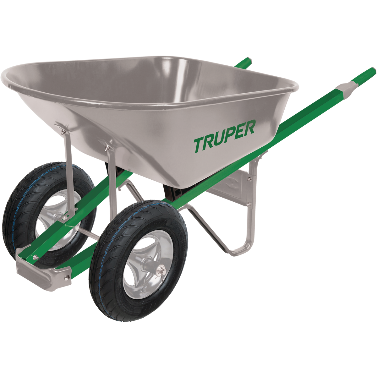 Truper 6 Cu. Ft. Steel Wheelbarrow